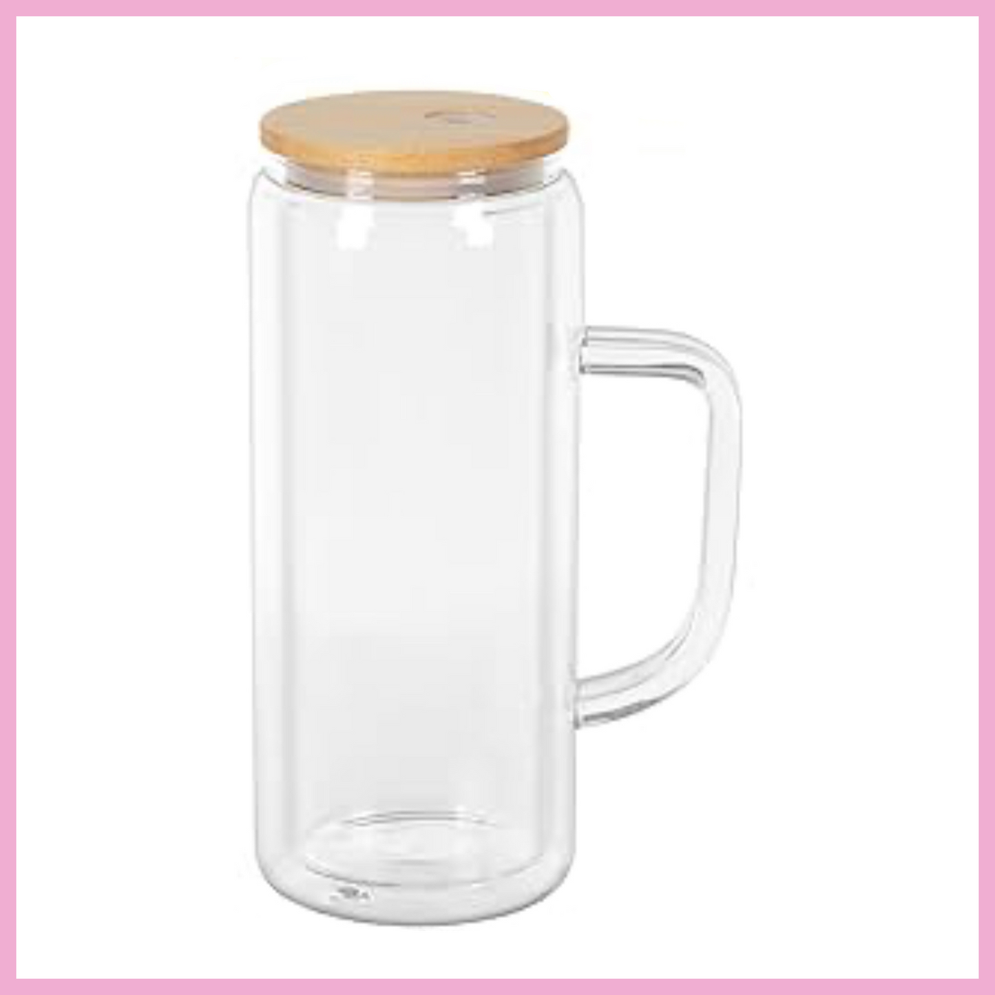 Snow Globe Tumbler with handle