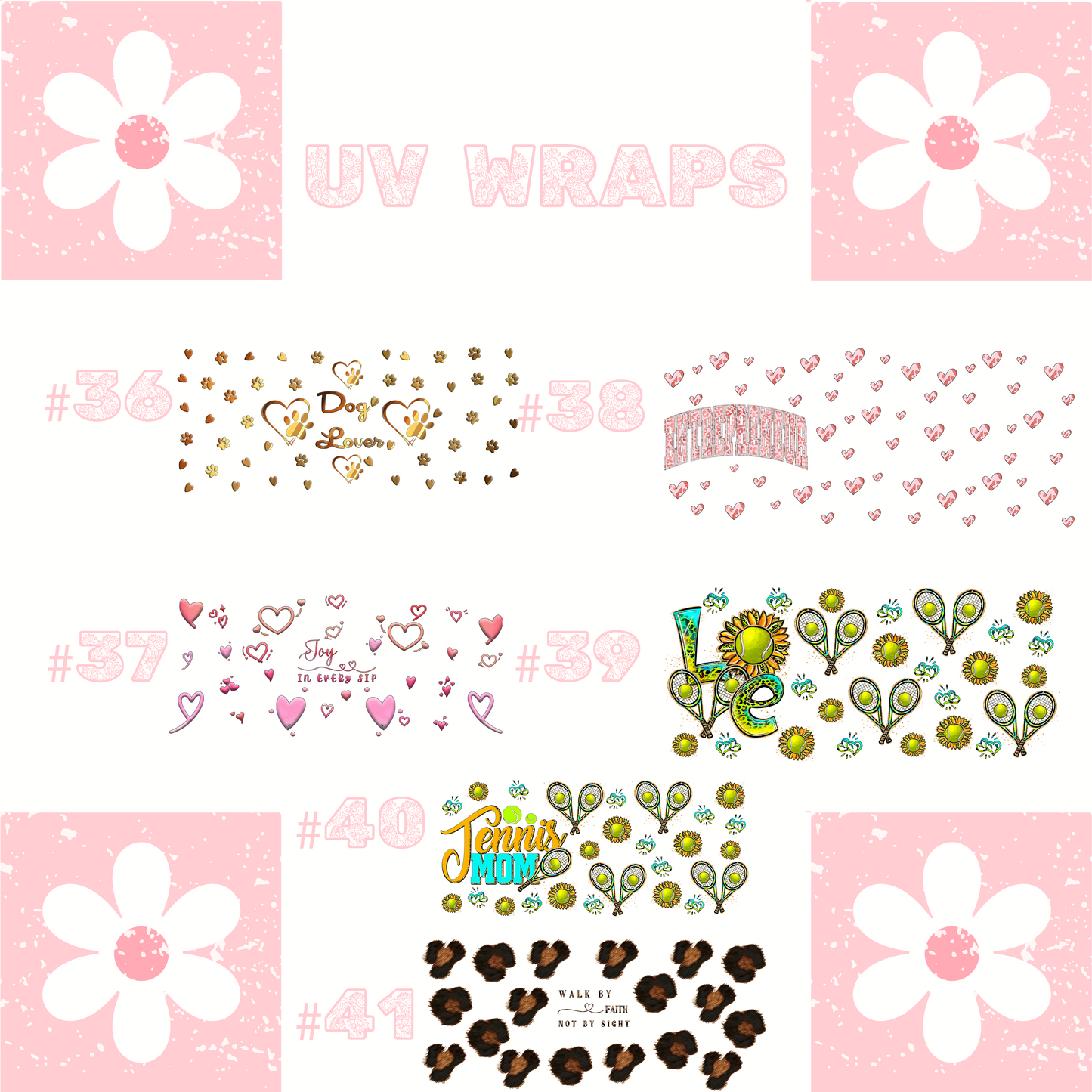 UV Wraps Shipped to You!