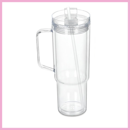 40 oz Snow Globe Tumbler