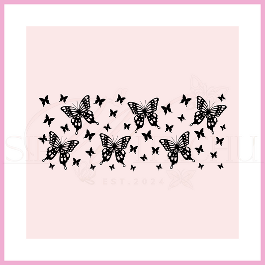 Black Butterfly Design