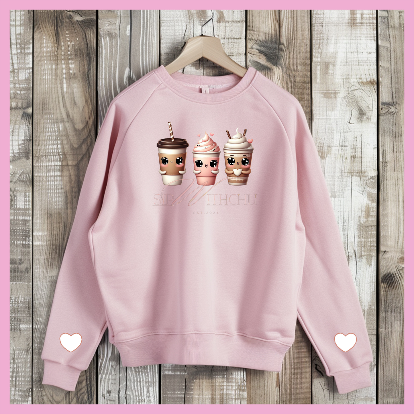 Cute Coffee Crewneck