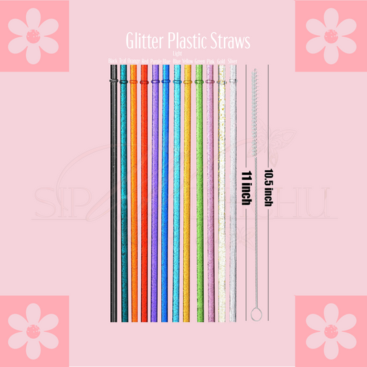 Glitter Straws