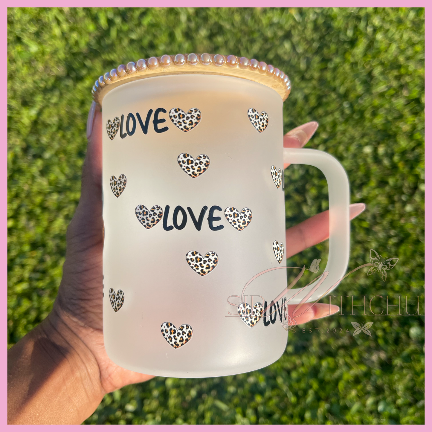 Peace, Love, Coffee Mug