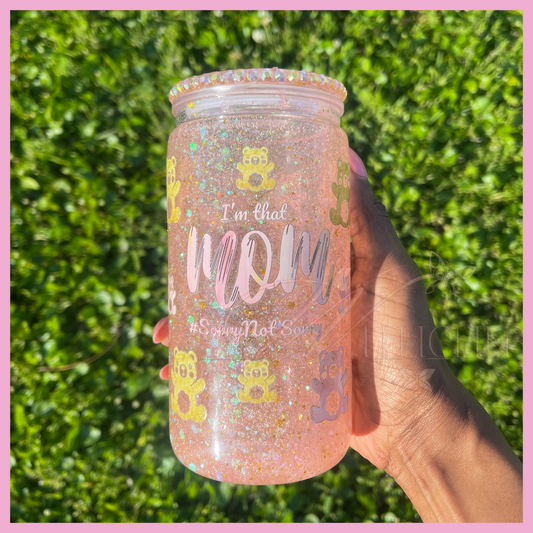 That Mom Snow Globe Tumbler
