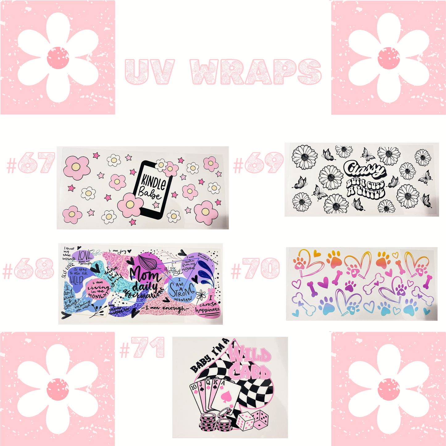 UV Wraps Shipped to You!