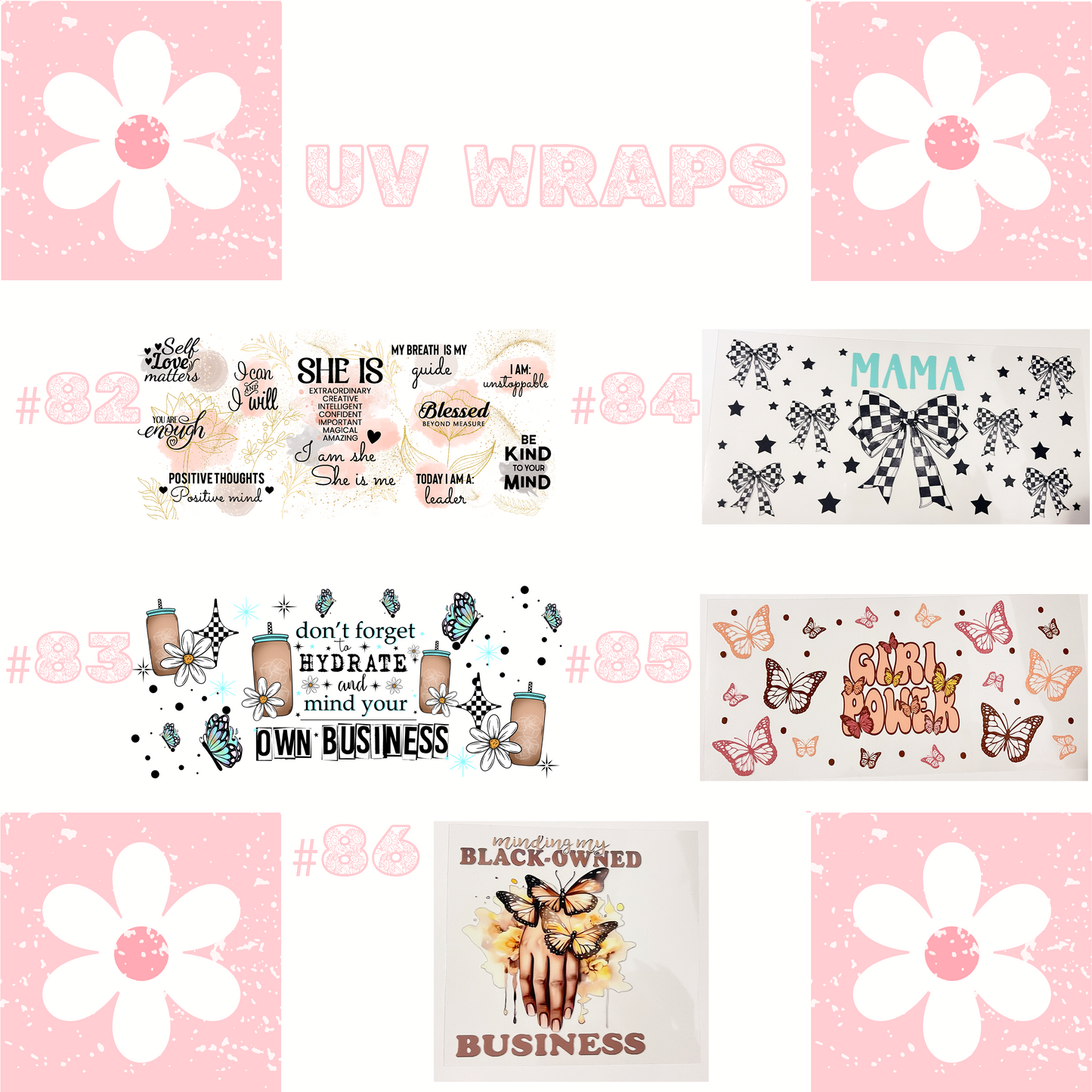 UV Wraps Shipped to You!