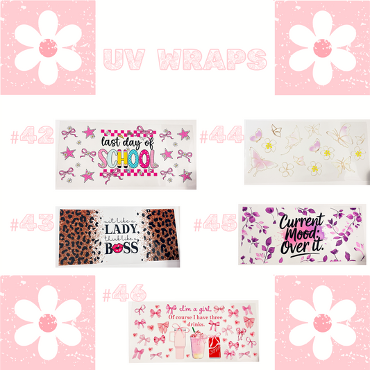 UV Wraps Shipped to You!