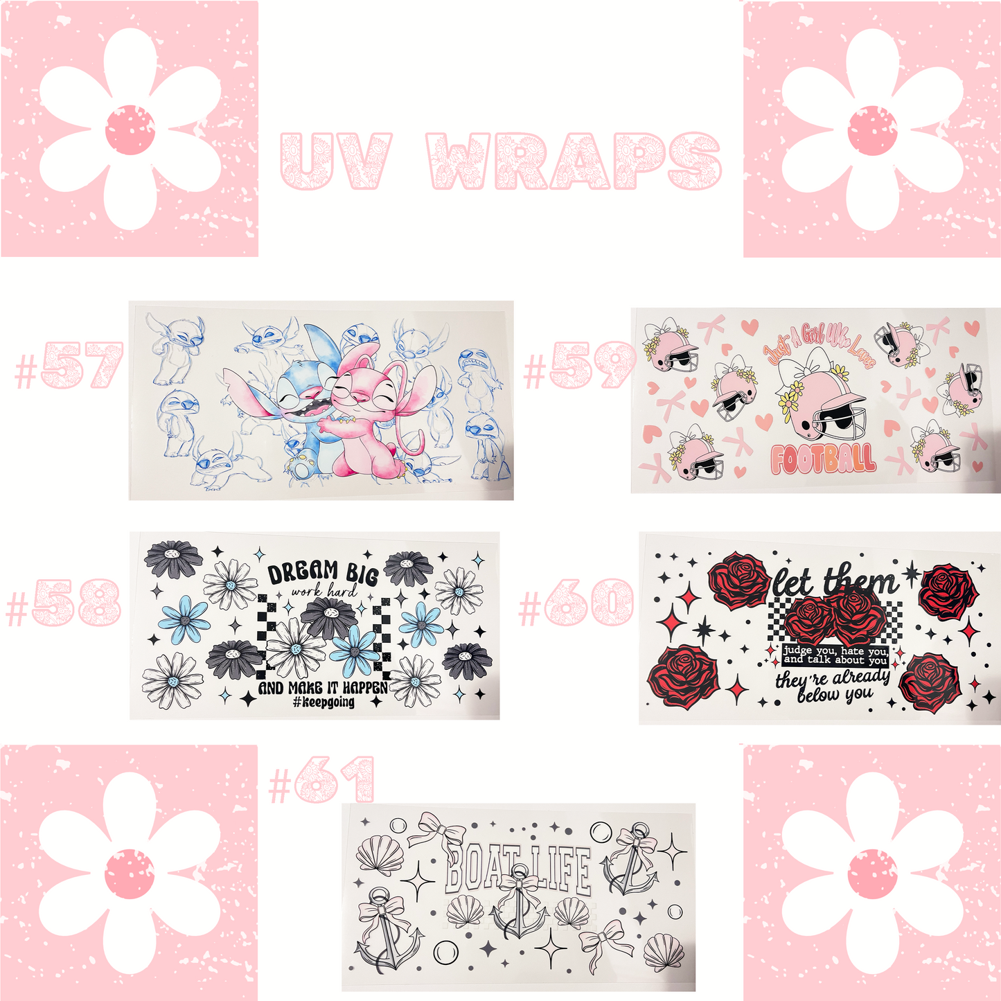 UV Wraps Shipped to You!