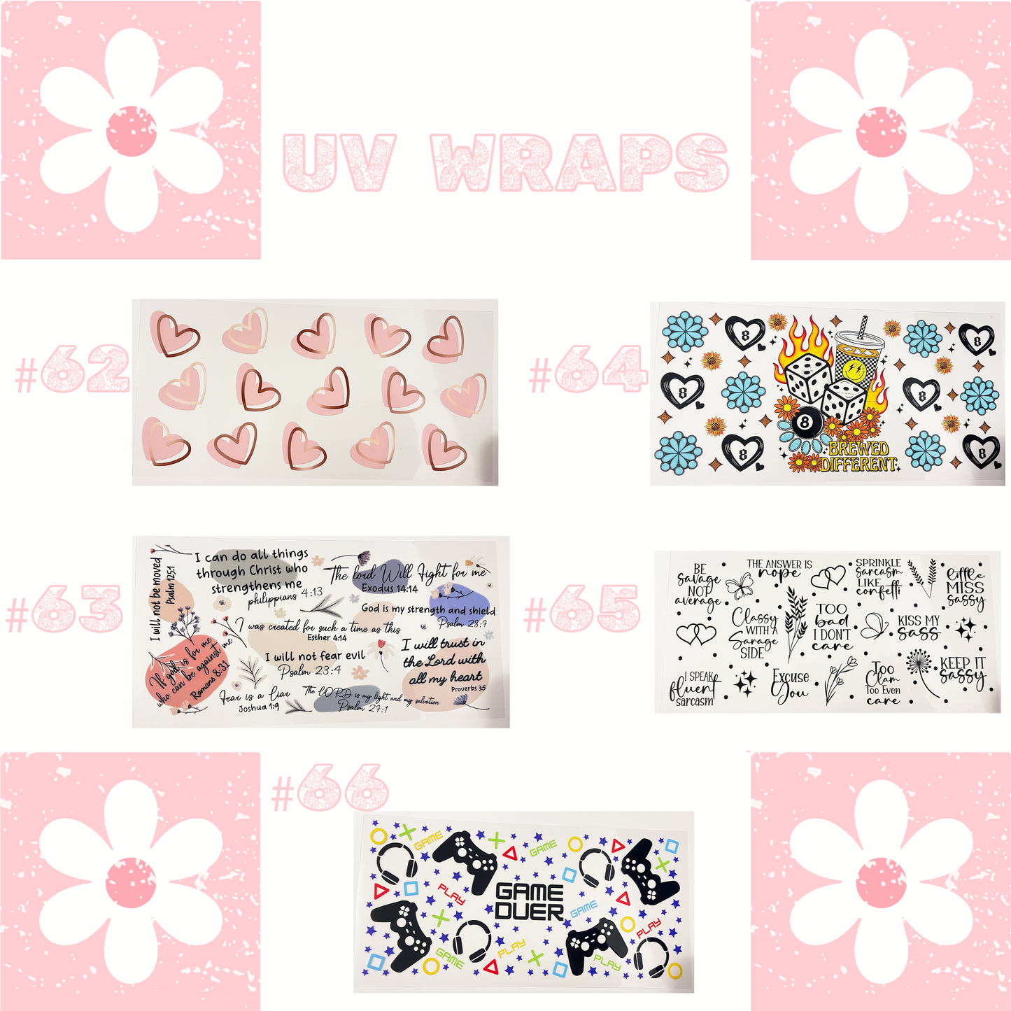 UV Wraps Shipped to You!