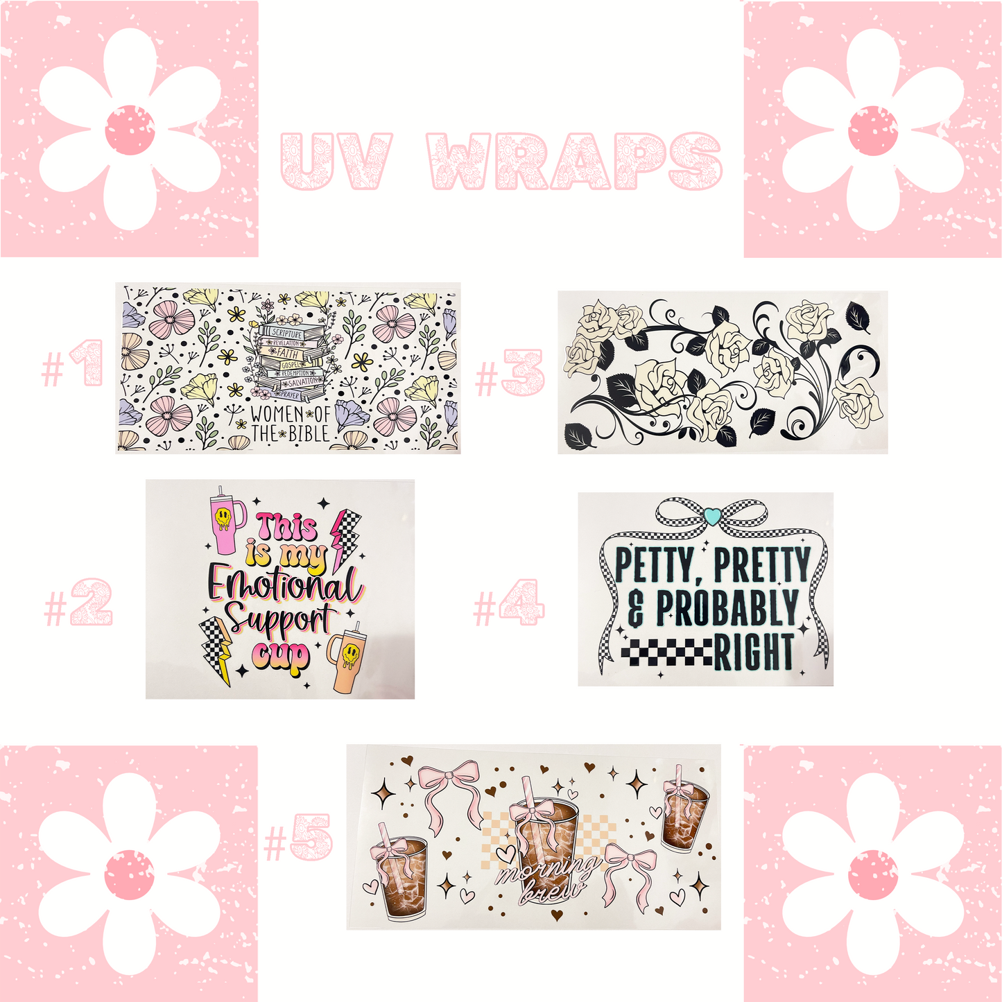 UV Wraps Shipped to You!