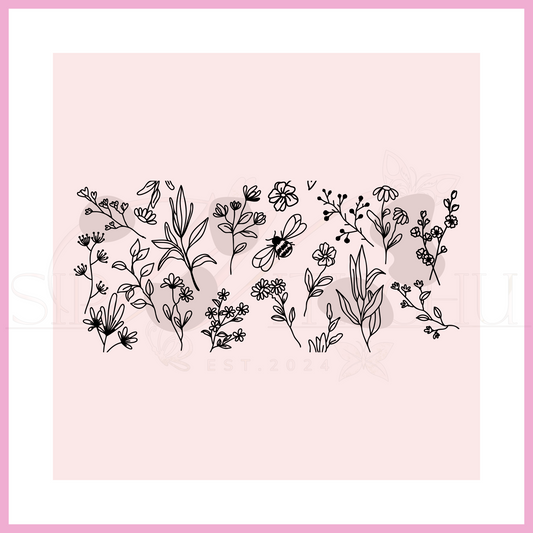 Black Flowers