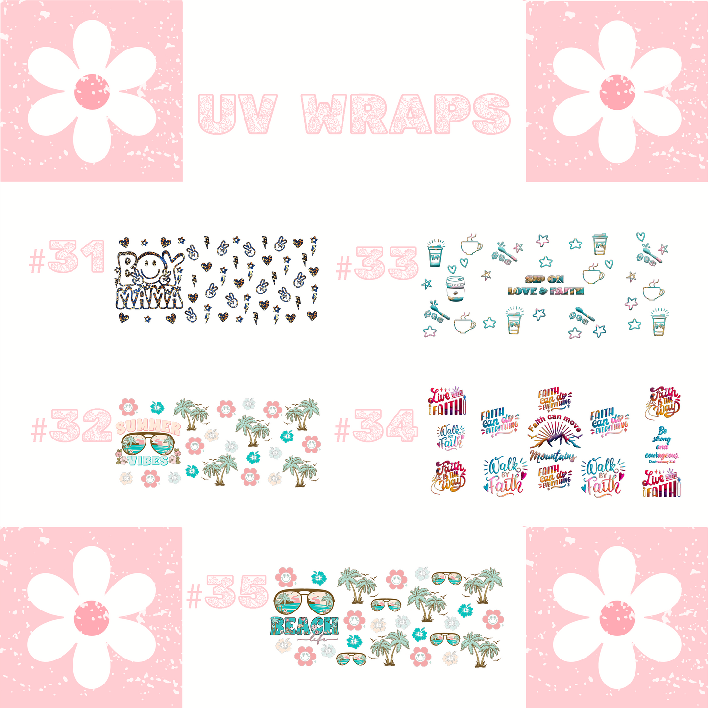 UV Wraps Shipped to You!