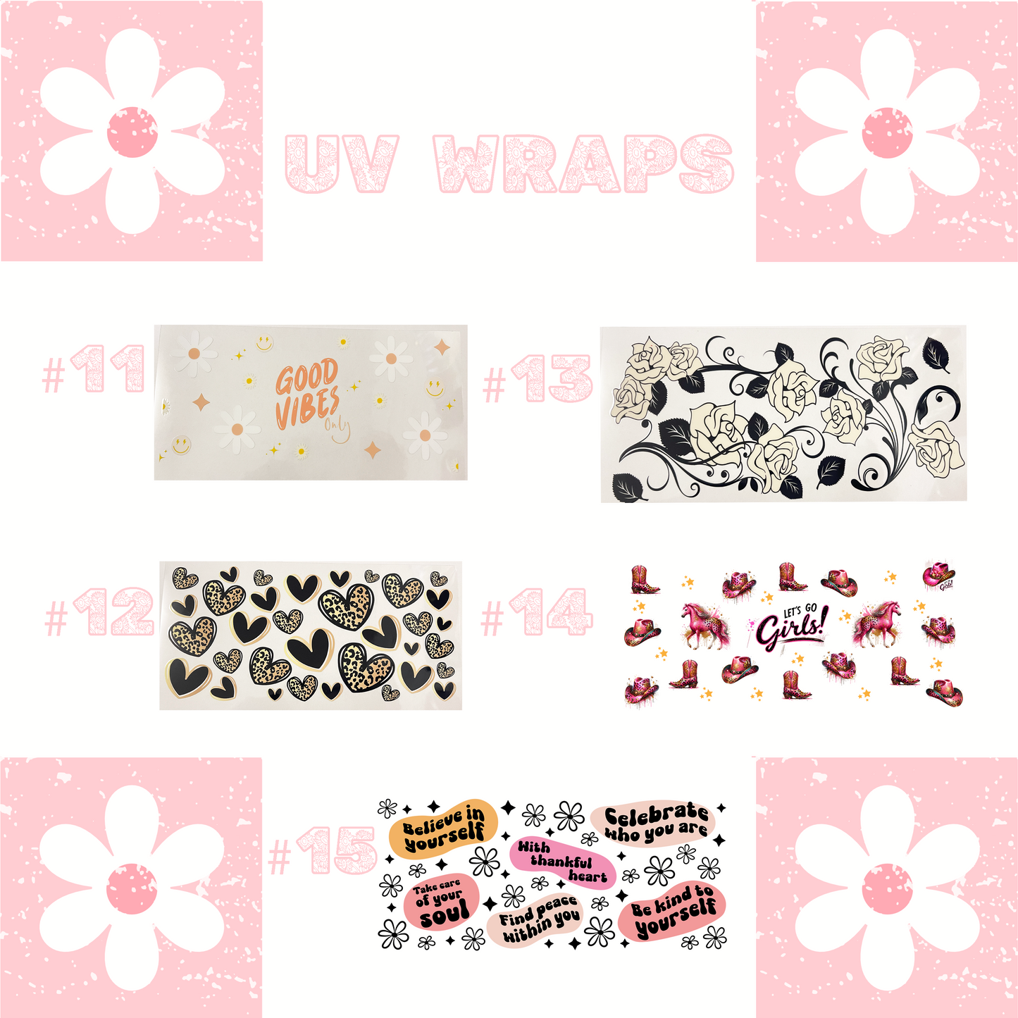 UV Wraps Shipped to You!