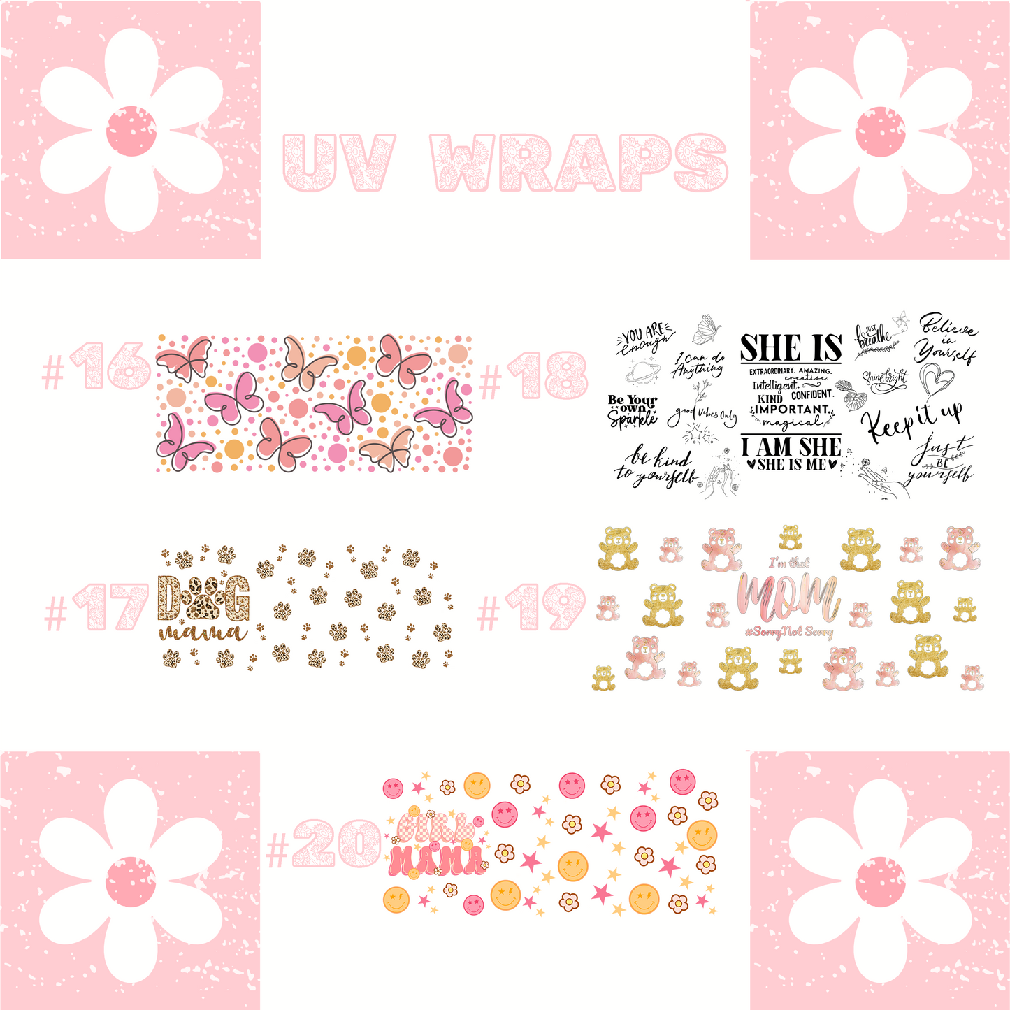 UV Wraps Shipped to You!